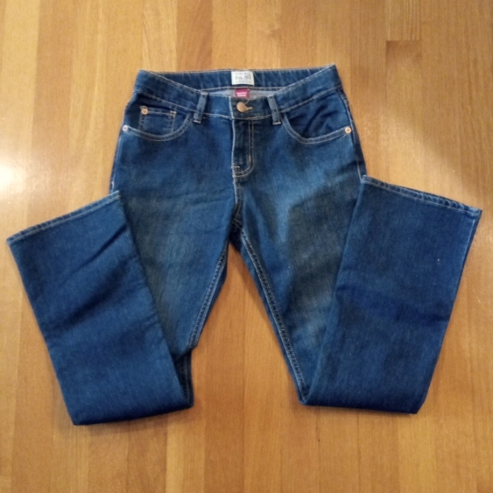 Y2K Children's Place Dark Wash Bootcut Girls Jeans 12